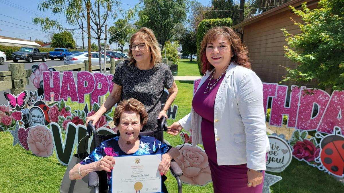 Mrs. Marshall's 101st Birthday