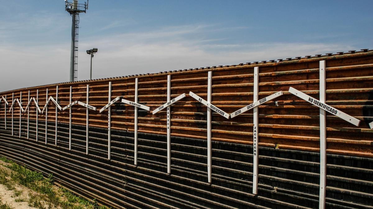 Border  Wall  at  Tijuana  and  San  Diego  Border 