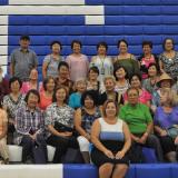 Rep. Linda Sanchez with constituents at her 2018 Senior Fair