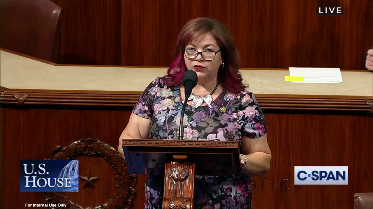 Congresswoman Sanchez speaks on the House floor about the blockade on Artsakh